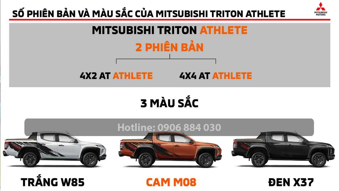 3 phiên bản Mitsubishi Triton Athlete