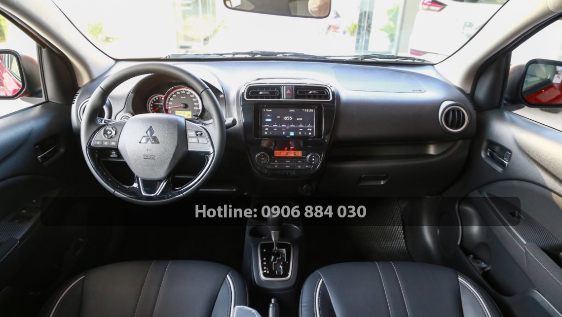 Khoang nội thất của Attrage rộng rãi siêu tiện nghi