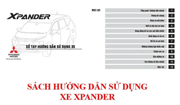 Đọc kỹ sách hướng dẫn sử dụng xe Xpander
