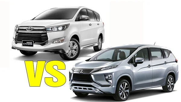 Thông tin tổng quan về mitsubishi outlander và toyota innova