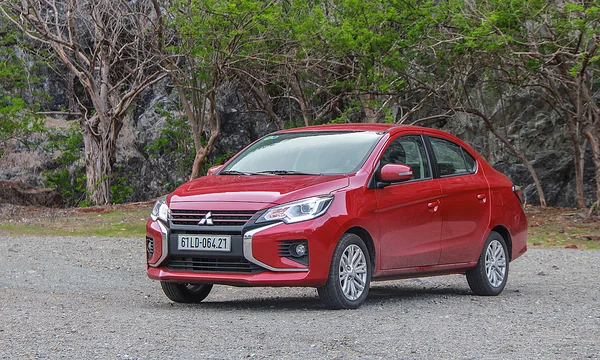 Mitsubishi Attrage là chiếc xe được nhập khẩu từ Thái Lan