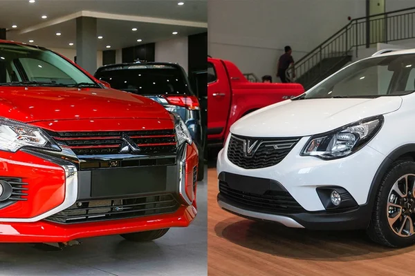 So sánh vinfast fadil và mitsubishi attrage cho thấy cả hai mẫu xe có ngoại hình hấp dẫn, trẻ trung và năng động