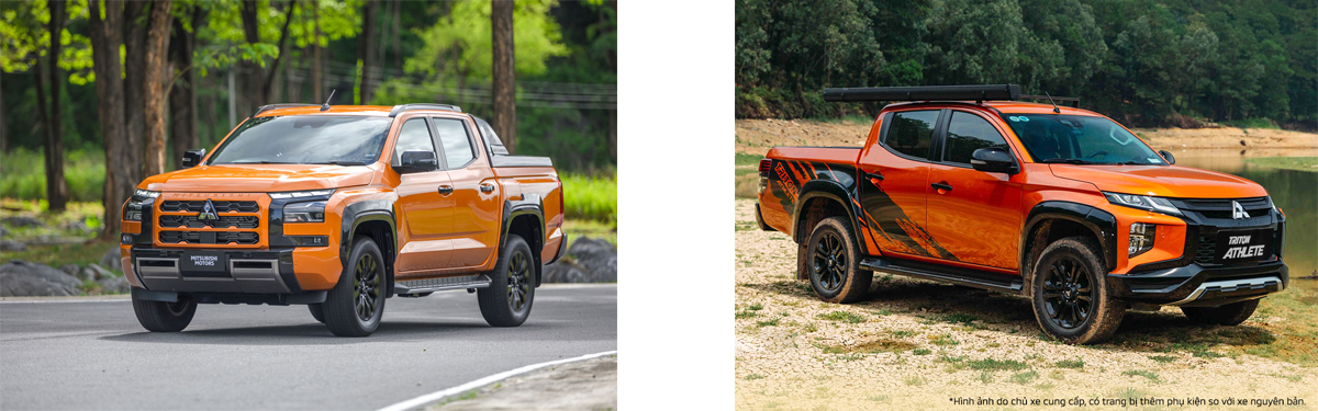 Giá Bán Mitsubishi Triton mới 2024 tháng 9/2024 10 Ấn tượng thiết kế mới Mitsubishi Triton 2024 với mặt ca-lăng vuông vức và hệ thống đèn LED cao cấp