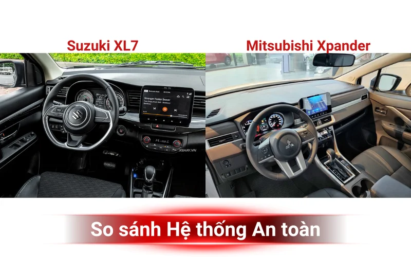 So sánh Suzuki XL7 và Mitsubishi Xpander 2024 quá khó chọn 5 So sánh XL7 và Xpander về hệ thống an toàn