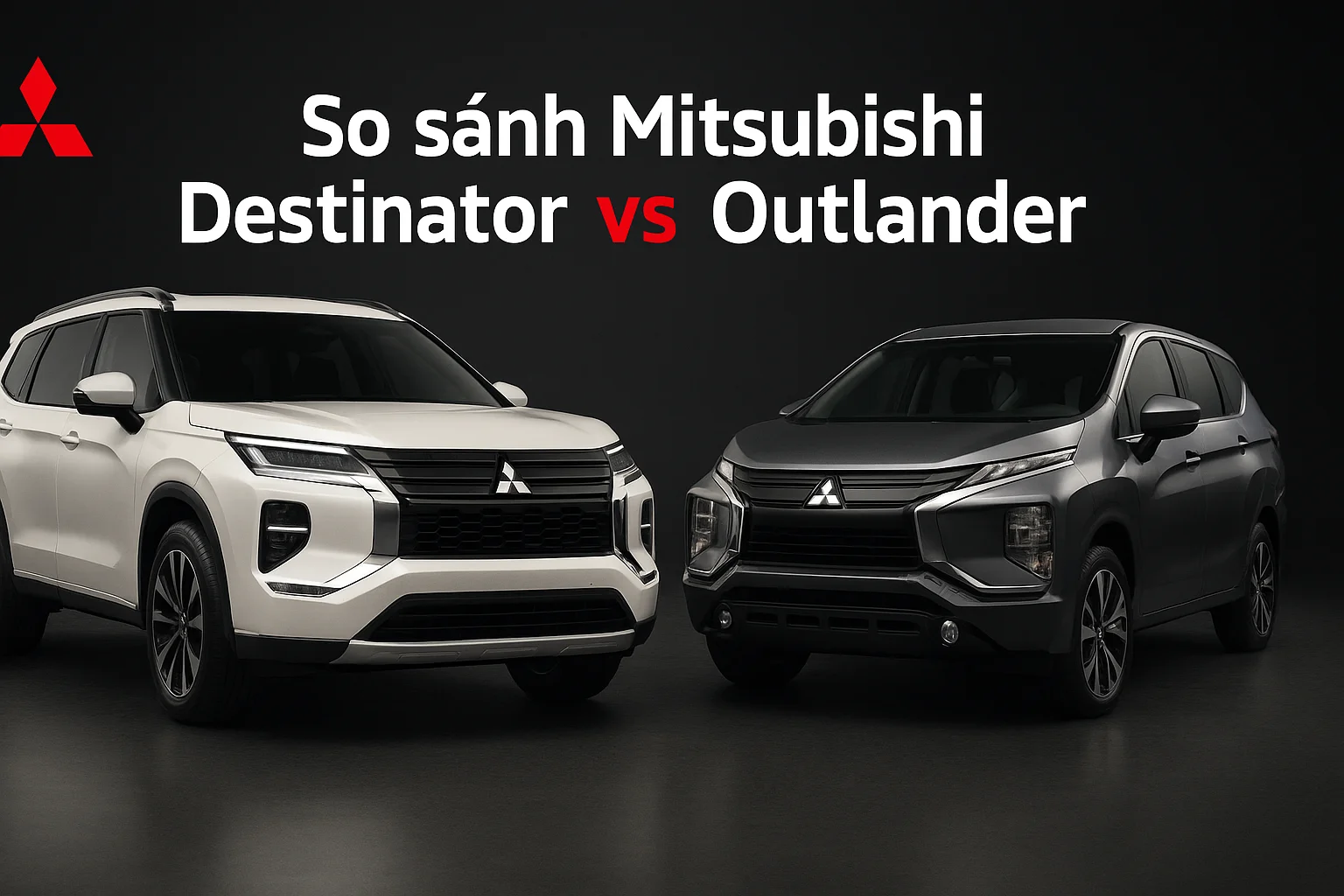 So sánh Mitsubishi Destinator vs Outlander