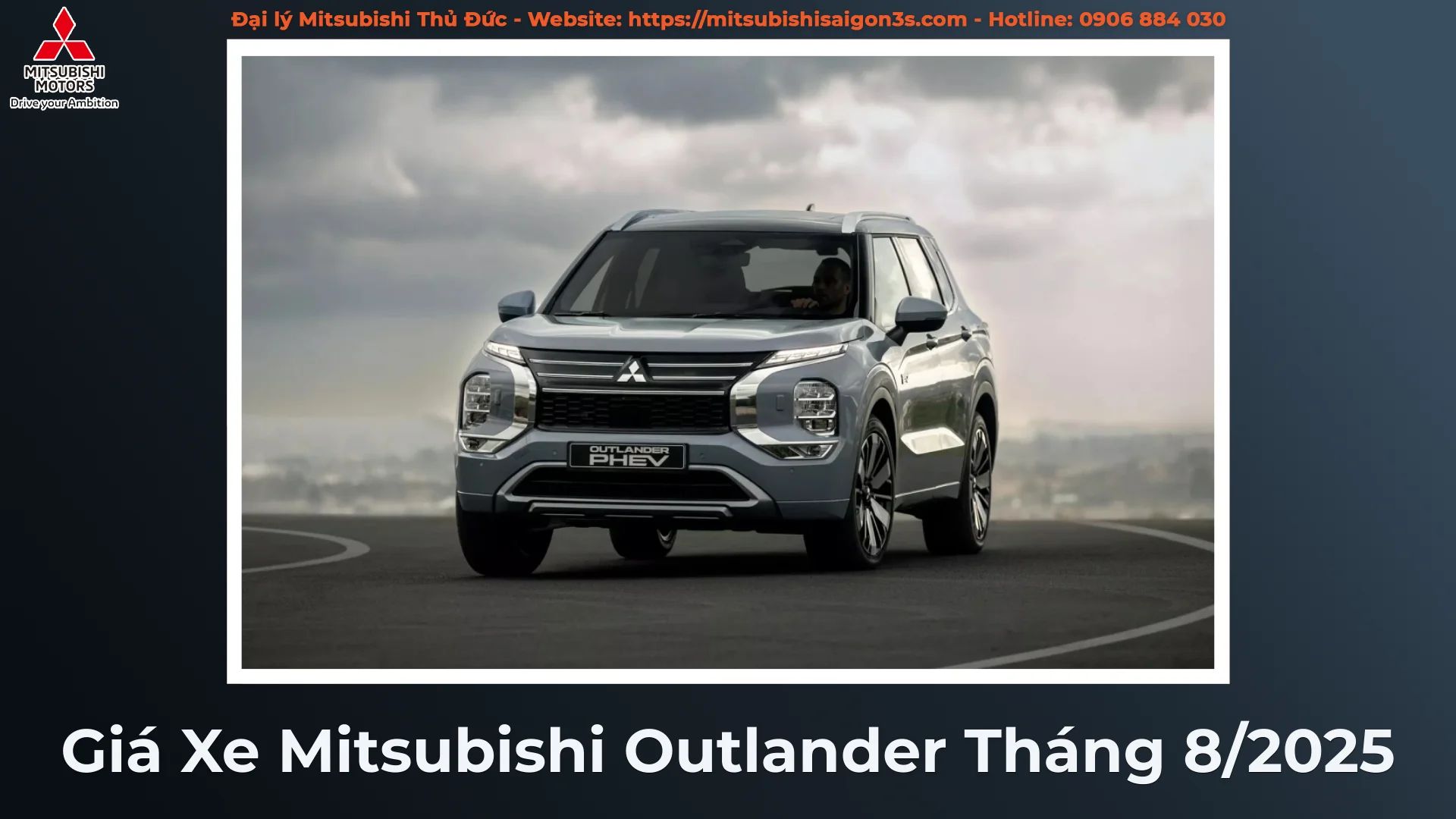 Giá xe Mitsubishi Outlander tháng 8/2025: Ưu đãi và Lăn bánh