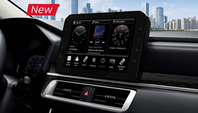 Mitsubishi Xpander 2026: Khi nào ra mắt, có gì mới, giá bao nhiêu? 7 Cụm đồng hồ kỹ thuật số 8 inch trên Mitsubishi Xpander 2026 hỗ trợ người lái theo dõi thông tin rõ ràng.