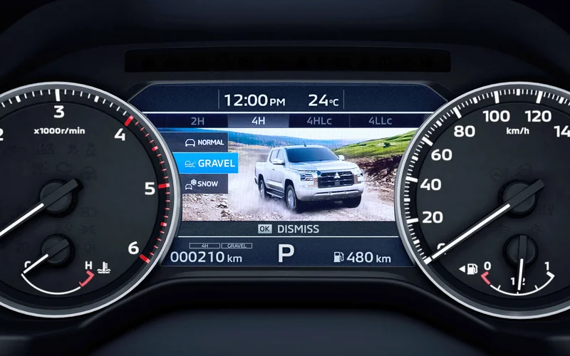 Hiển thị trực quan các thông tin kỹ thuật và vận hành của xe.