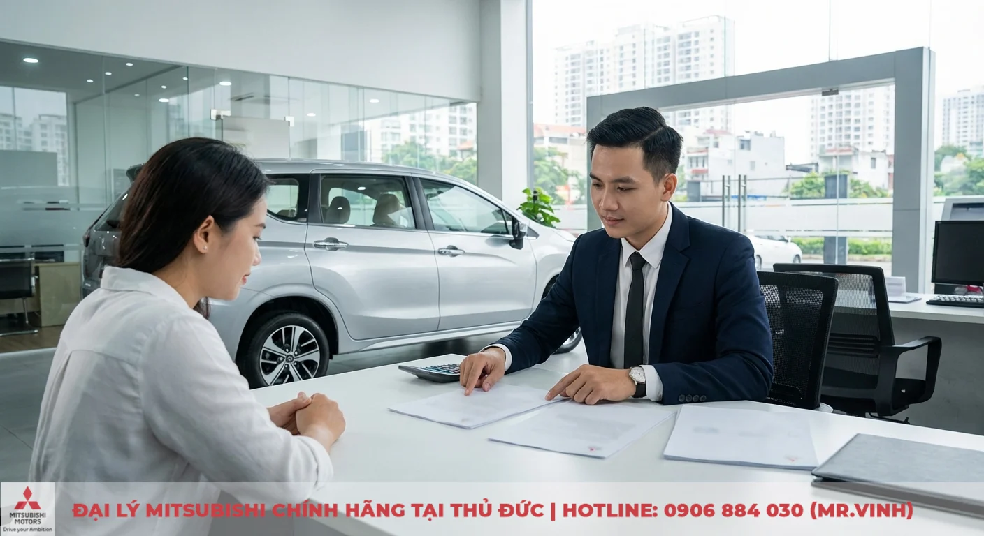 Tư vấn vi&ecirc;n giới thiệu chi ph&iacute; lăn b&aacute;nh Xpander 2026 v&agrave; thủ tục trả g&oacute;p tại TP.HCM cho kh&aacute;ch h&agrave;ng tại đại l&yacute;