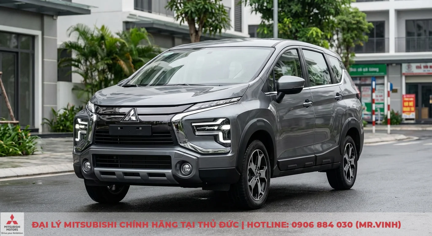 Hình ảnh Xpander Cross 2026: Cập nhật thiết kế, nội thất & ngoại thất 2 Xpander Cross 2026 với thiết kế ngoại thất Dynamic Shield thế hệ mới, cụm đèn LED sắc sảo và vòm bánh xe ốp đen mạnh mẽ