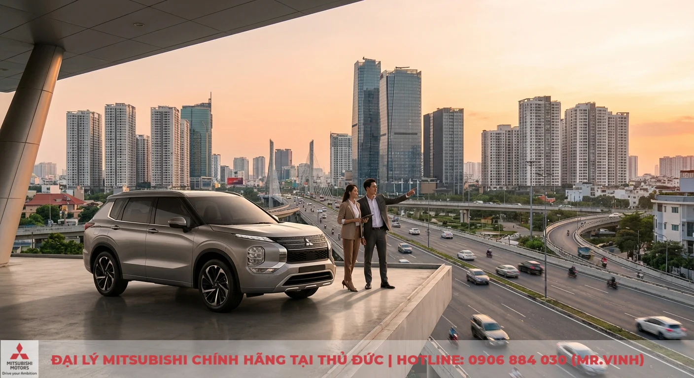 Xe SUV m&agrave;u bạc đỗ tr&ecirc;n s&acirc;n thượng với cặp đ&ocirc;i nh&igrave;n ra đường phố v&agrave; c&aacute;c t&ograve;a nh&agrave; cao tầng l&uacute;c ho&agrave;ng h&ocirc;n