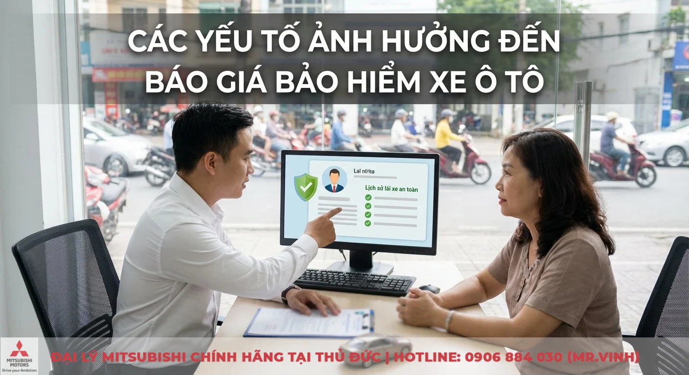 Báo giá bảo hiểm xe ô tô: Hướng dẫn nhận báo giá nhanh, tối ưu chi phí 3 Báo giá bảo hiểm xe ô tô được tư vấn chi tiết tại showroom, hiển thị thông tin xe trên laptop cho khách hàng
