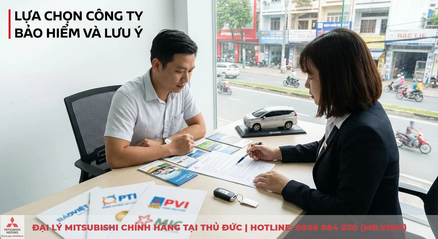 Bảo hiểm cháy nổ xe ô tô: Phạm vi, hồ sơ, quy trình bồi thường 3 Lựa chọn công ty bảo hiểm vật chất xe, cần đọc kỹ hợp đồng và so sánh các gói từ nhiều công ty như Bảo Việt, PTI, PVI, MIC với nhân viên tư vấn