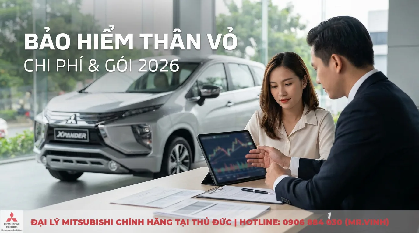 Bảo hiểm th&acirc;n vỏ &ocirc; t&ocirc; chi trả thiệt hại vật chất khi xe bị va quệt, được tư vấn chi tiết tại showroom