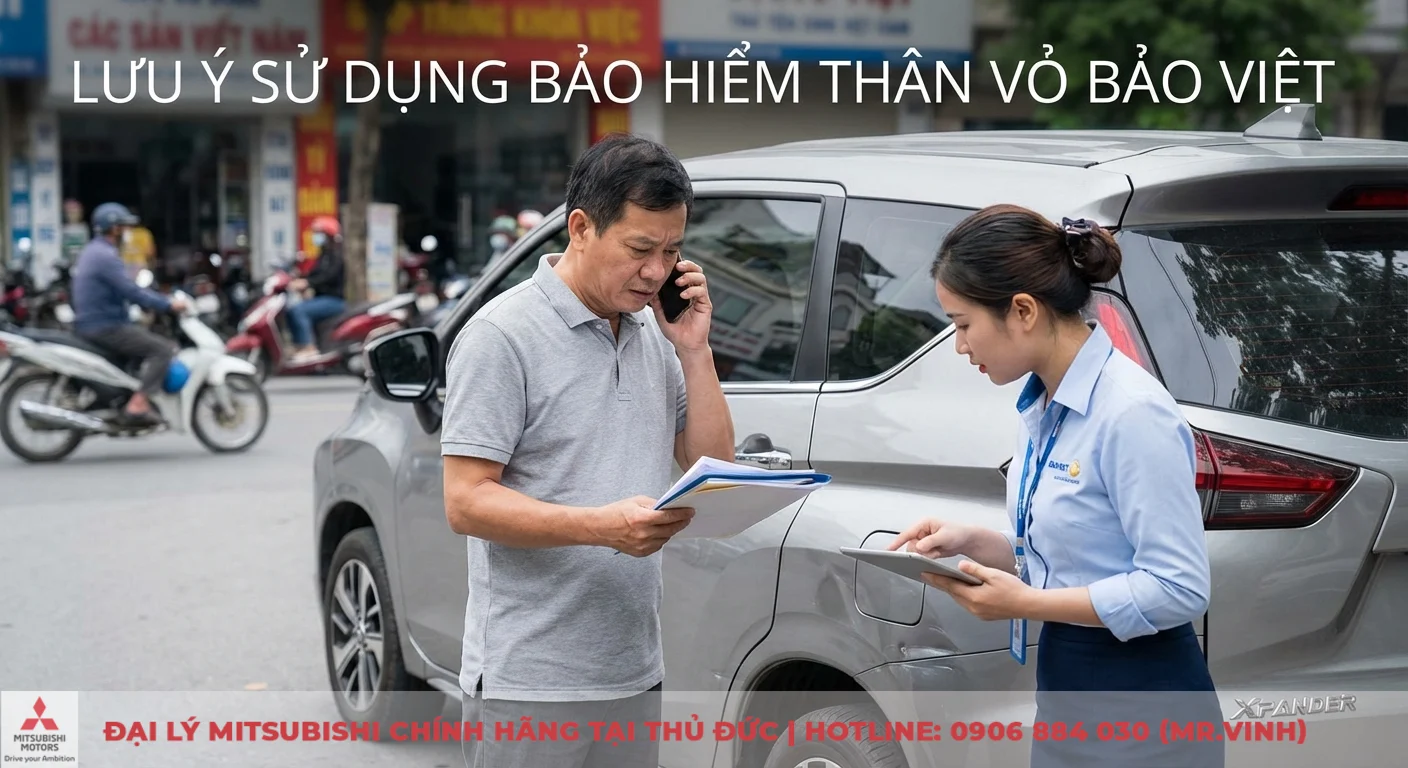 Bảo hiểm thân vỏ xe ô tô Bảo Việt: Phí, quyền lợi và quy trình bồi thường chi tiết 3 Bảo hiểm thân vỏ Bảo Việt: chủ xe gọi điện thông báo sự cố, nhân viên kiểm tra hiện trường, hồ sơ để giải quyết bồi thường
