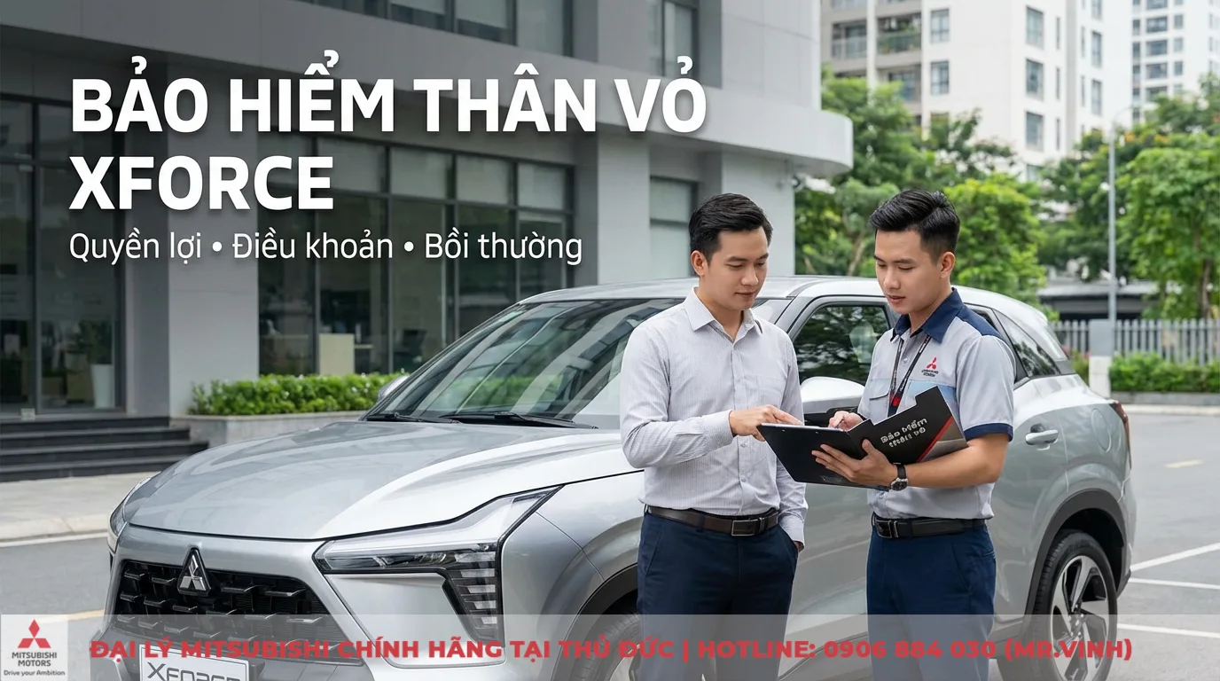 Bảo hiểm thân vỏ Xforce: Quyền lợi, điều khoản và bồi thường chi tiết