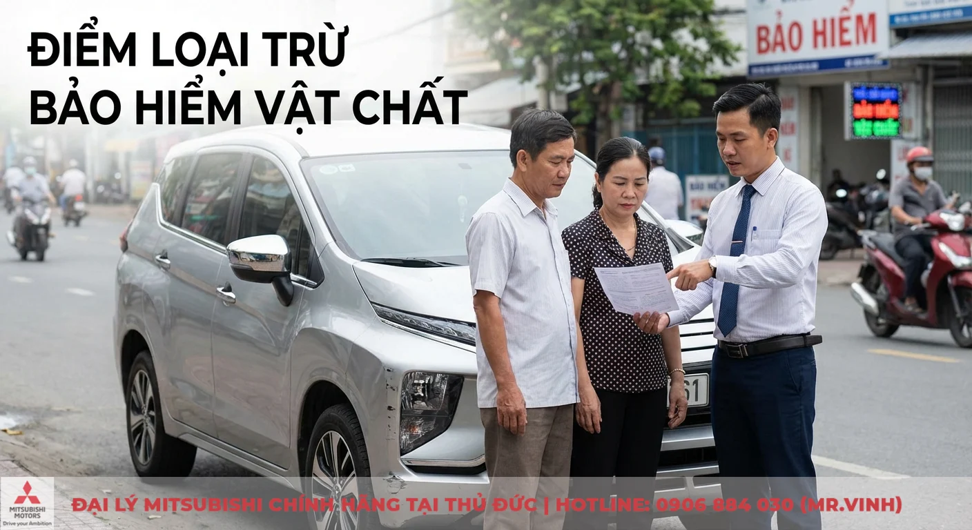 C&aacute;c điểm loại trừ bảo hiểm vật chất xe &ocirc; t&ocirc;: nh&acirc;n vi&ecirc;n giải th&iacute;ch hợp đồng cho kh&aacute;ch h&agrave;ng cạnh xe bị trầy xước