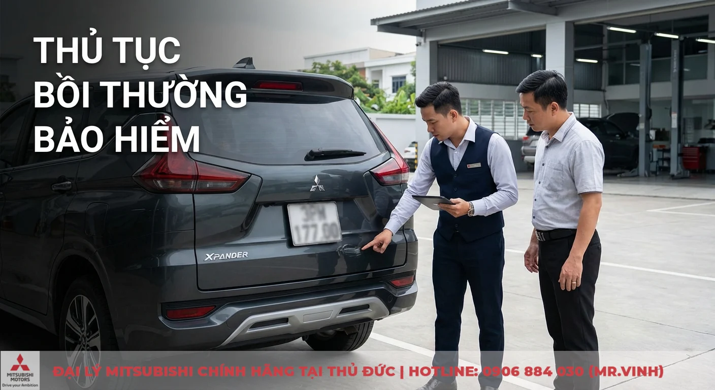 Thủ tục bồi thường bảo hiểm tr&aacute;ch nhiệm d&acirc;n sự với gi&aacute;m định vi&ecirc;n kiểm tra v&agrave; đ&aacute;nh gi&aacute; thiệt hại xe &ocirc; t&ocirc; bị hư hỏng