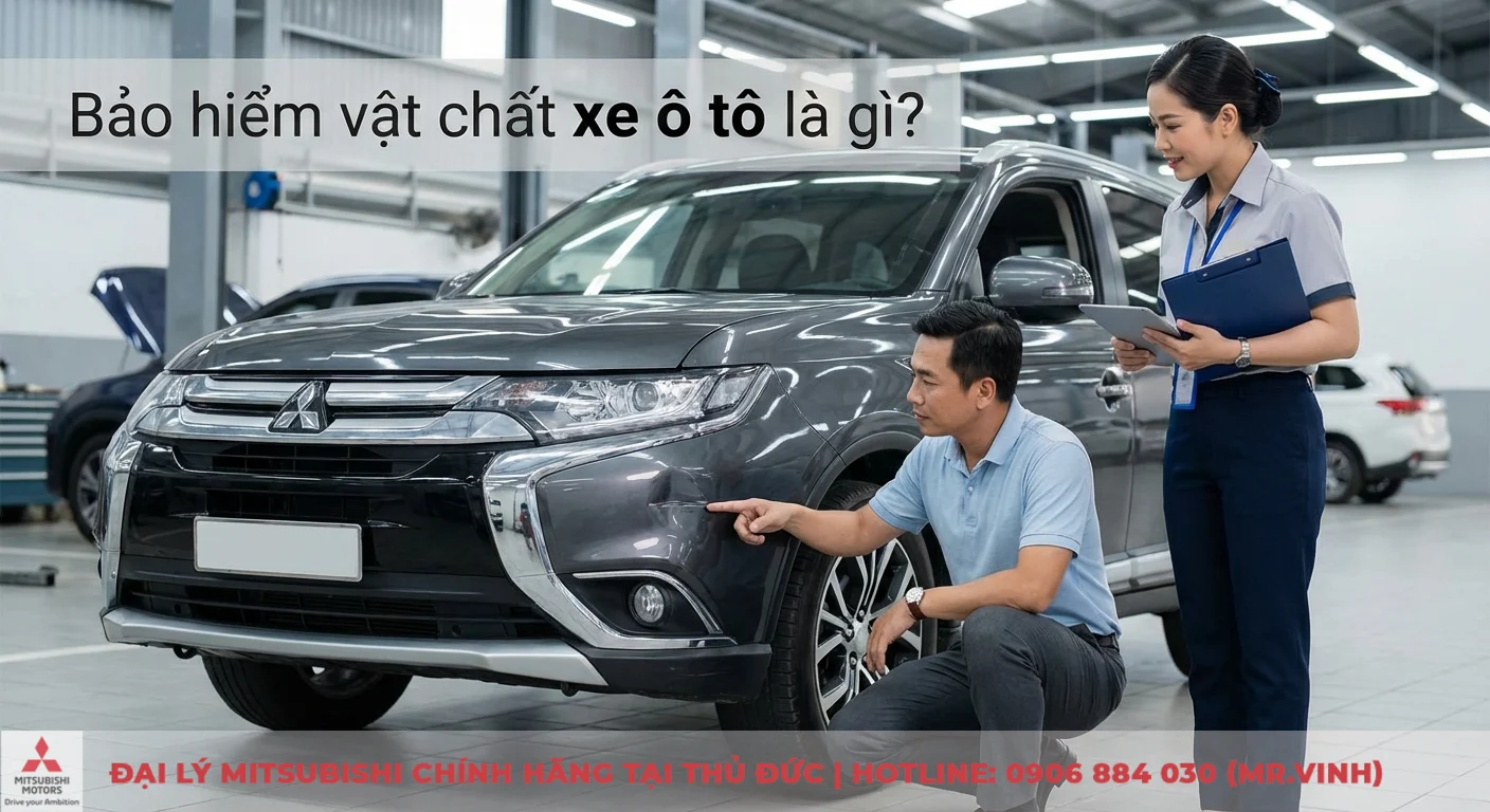 Bảo hiểm vật chất xe ô tô: quyền lợi, phí & quy trình bồi thường 1 Bảo hiểm vật chất xe ô tô bồi thường cho tổn thất xe do va chạm, như khách hàng chỉ vết xước trên xe cho nhân viên tư vấn.