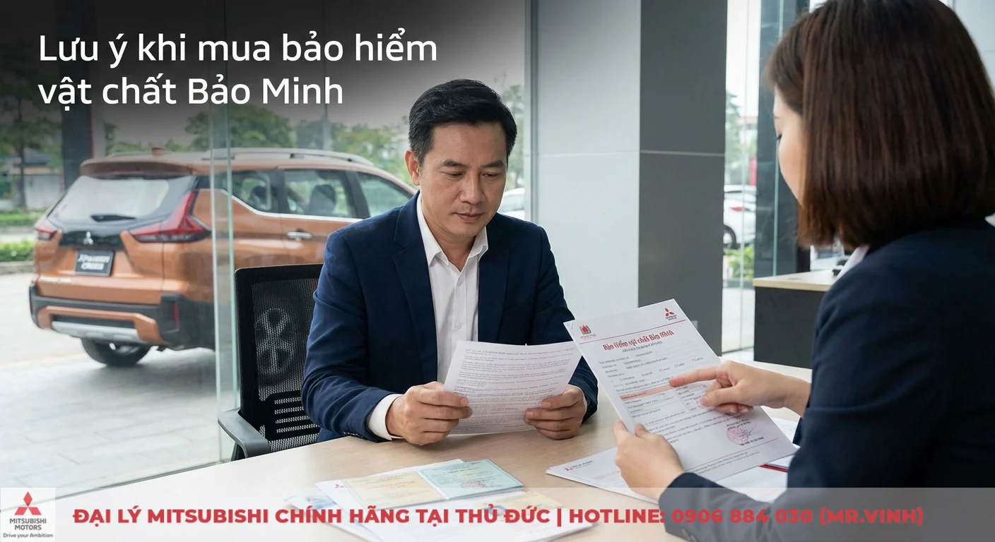 Bảo hiểm vật chất xe ô tô Bảo Minh: quyền lợi, phí & bồi thường 2 Khách hàng và tư vấn viên đang xem xét kỹ hợp đồng bảo hiểm vật chất Bảo Minh và các tài liệu liên quan để đảm bảo quyền lợi