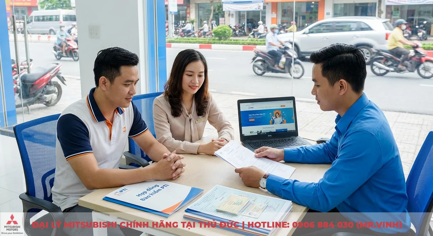 Bảo hiểm vật chất xe ô tô bưu điện: quyền lợi, phí và bồi thường 2 Mua bảo hiểm vật chất xe PTI, cần đọc kỹ hợp đồng và chuẩn bị giấy tờ, được tư vấn tại văn phòng với thông tin trên laptop