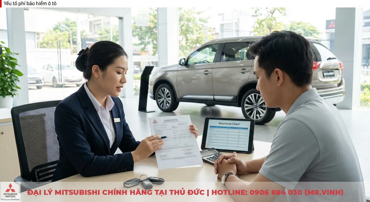 Bảo hiểm vật chất xe ô tô giá rẻ: Cách chọn gói tối ưu, an toàn 2026 2 Yếu tố ảnh hưởng phí bảo hiểm vật chất ô tô như giá trị, loại xe được tư vấn tại showroom qua biểu phí