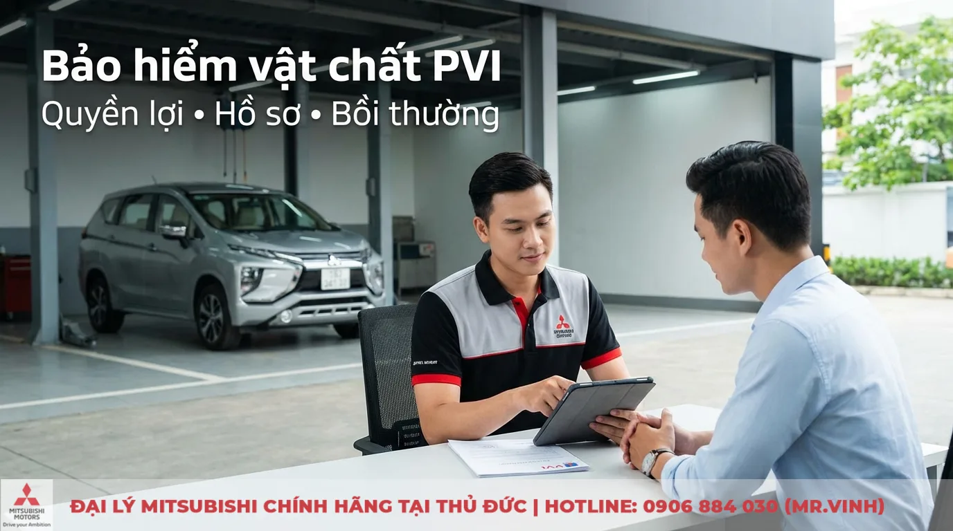 Bảo hiểm vật chất xe ô tô PVI: quyền lợi, hồ sơ, bồi thường