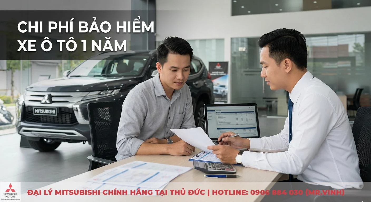 Chi ph&iacute; bảo hiểm xe &ocirc; t&ocirc; 1 năm được tư vấn chi tiết c&aacute;c yếu tố ảnh hưởng, gi&uacute;p lựa chọn g&oacute;i tối ưu tại showroom