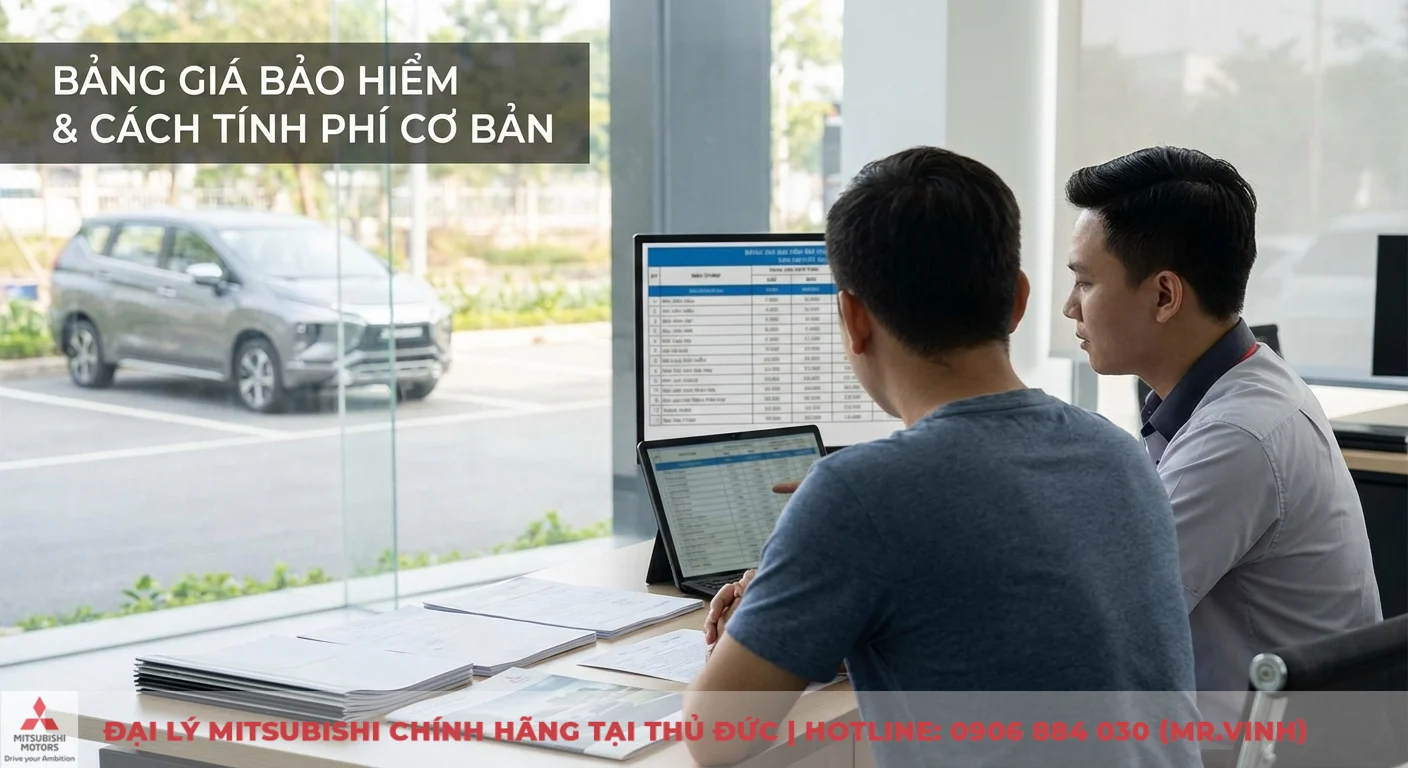 Bảo hiểm xe ô tô 1 năm bao nhiêu tiền: bảng giá, cách tính & tối ưu phí 3 Bảng giá bảo hiểm xe ô tô ước tính và cách tính phí cơ bản được chuyên viên tư vấn khi tra cứu trên máy tính