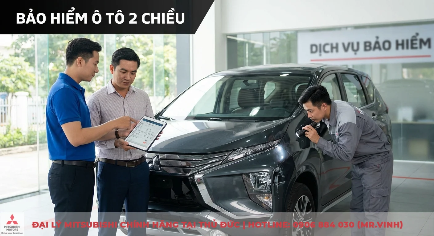 Bảo hiểm xe &ocirc; t&ocirc; 2 chiều gi&uacute;p chi trả chi ph&iacute; sửa chữa thiệt hại sau khi được tư vấn v&agrave; kiểm tra kỹ lưỡng