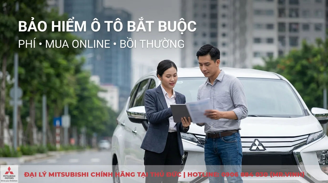 Bảo hiểm xe ô tô bắt buộc: Phí, quy trình mua & bồi thường