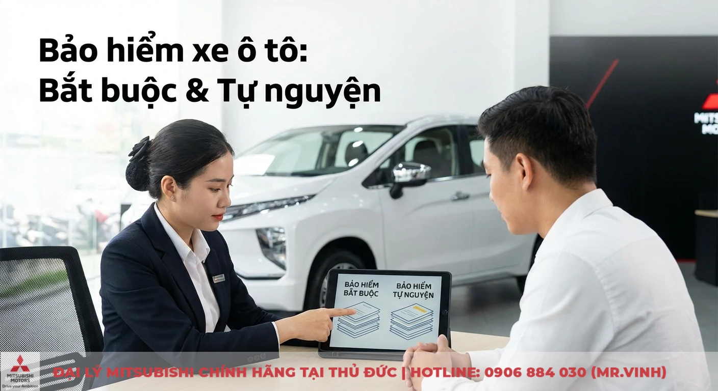 Bảo hiểm xe &ocirc; t&ocirc; gồm hai loại bắt buộc v&agrave; tự nguyện được tư vấn chi tiết tr&ecirc;n m&aacute;y t&iacute;nh bảng gi&uacute;p kh&aacute;ch h&agrave;ng dễ d&agrave;ng lựa chọn