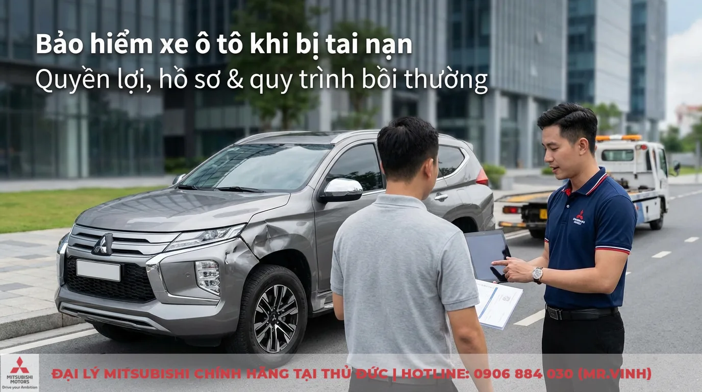 Bảo hiểm xe ô tô khi bị tai nạn: quyền lợi, hồ sơ, quy trình bồi thường