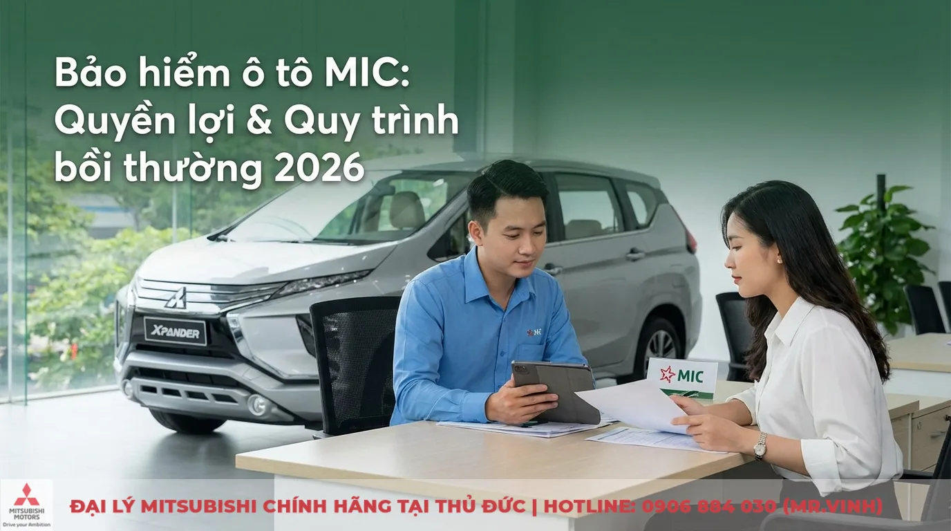 Bảo hiểm xe ô tô MIC: quyền lợi, phí & quy trình bồi thường cập nhật 2026