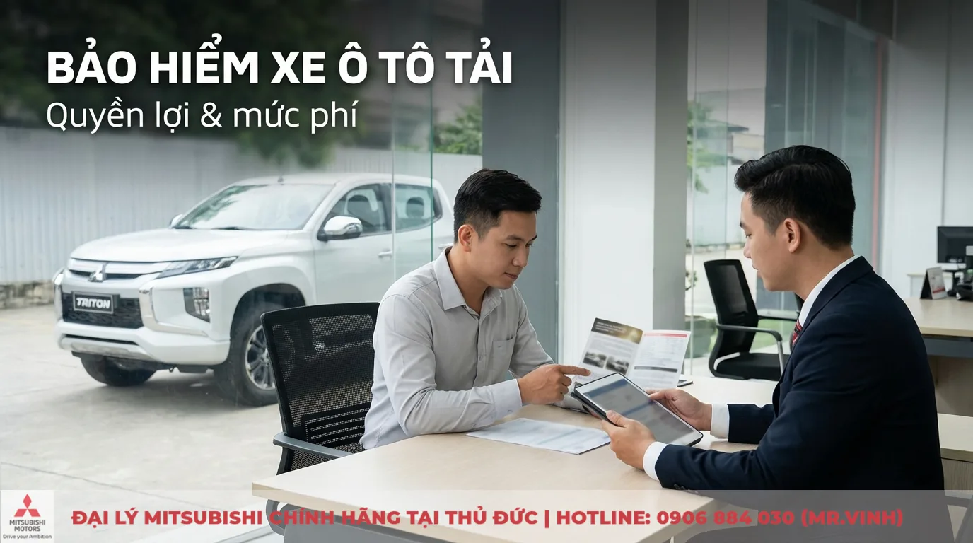 Bảo hiểm xe ô tô tải: Loại hình, quyền lợi và mức phí