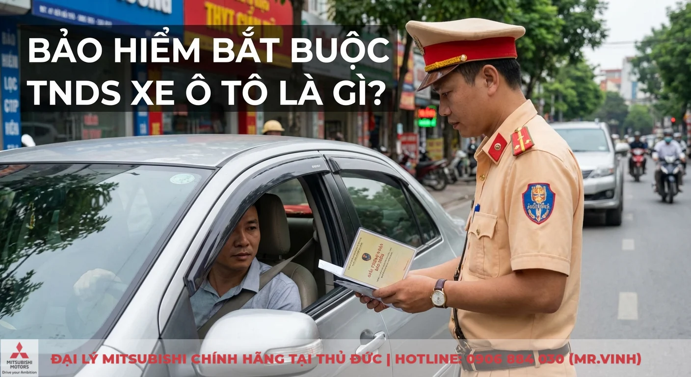 Biểu phí bảo hiểm bắt buộc xe ô tô 2026: bảng phí, cách tính & lưu ý 1 Bảo hiểm bắt buộc TNDS xe ô tô cần thiết để tránh bị phạt hành chính khi cảnh sát giao thông kiểm tra giấy tờ
