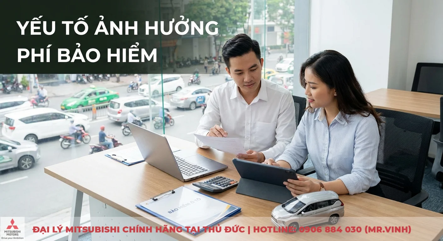 Yếu tố ảnh hưởng ph&iacute; bảo hiểm xe &ocirc; t&ocirc; khi hai người xem x&eacute;t t&agrave;i liệu, m&ocirc; h&igrave;nh xe để chọn g&oacute;i ph&ugrave; hợp