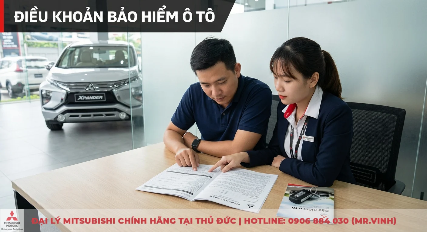 Điều khoản bảo hiểm xe &ocirc; t&ocirc; được tư vấn chi tiết từ chuy&ecirc;n vi&ecirc;n, gi&uacute;p kh&aacute;ch h&agrave;ng nắm r&otilde; quyền lợi tr&ecirc;n t&agrave;i liệu tại showroom