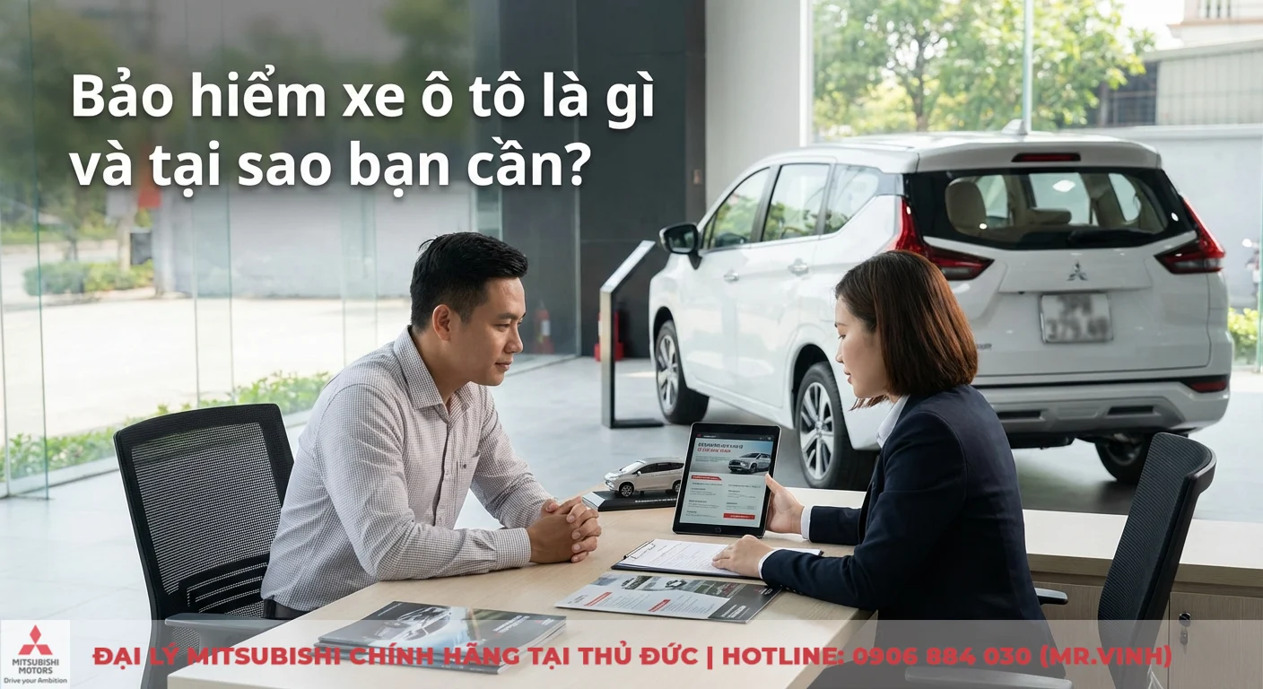 Giá bảo hiểm xe ô tô: Cách tính, bảng phí theo loại xe mới nhất 1 Bảo hiểm xe ô tô: tư vấn viên giải thích các loại hình bảo hiểm cần thiết giúp bảo vệ xe và người lái tại showroom