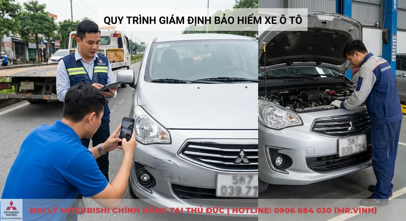 Giám định bảo hiểm xe ô tô: quyền lợi, hồ sơ và quy trình bồi thường 2 Quy trình giám định bảo hiểm xe ô tô khi tai nạn với việc chụp ảnh hiện trường xe hư hỏng và giám định chi tiết tại xưởng