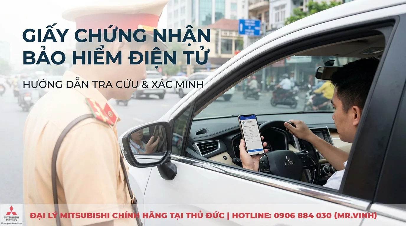 Giấy chứng nhận điện tử bảo hiểm xe ô tô: hướng dẫn tra cứu, xác minh