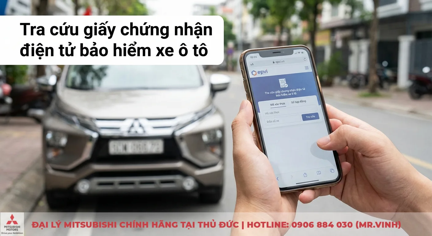 Giấy chứng nhận điện tử bảo hiểm xe ô tô: hướng dẫn tra cứu, xác minh 3 Tra cứu giấy chứng nhận điện tử bảo hiểm xe ô tô PVI trên điện thoại qua cổng epvi.vn bằng cách nhập biển số xe