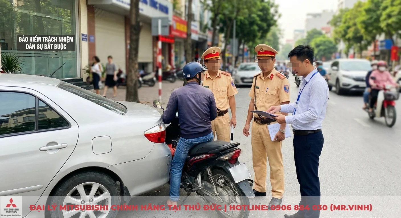 Không có bảo hiểm ô tô: Mức phạt mới nhất & cách xử lý 1 Bảo hiểm trách nhiệm dân sự bắt buộc ô tô là quy định pháp luật, chủ xe được cảnh sát giao thông kiểm tra giấy tờ liên quan