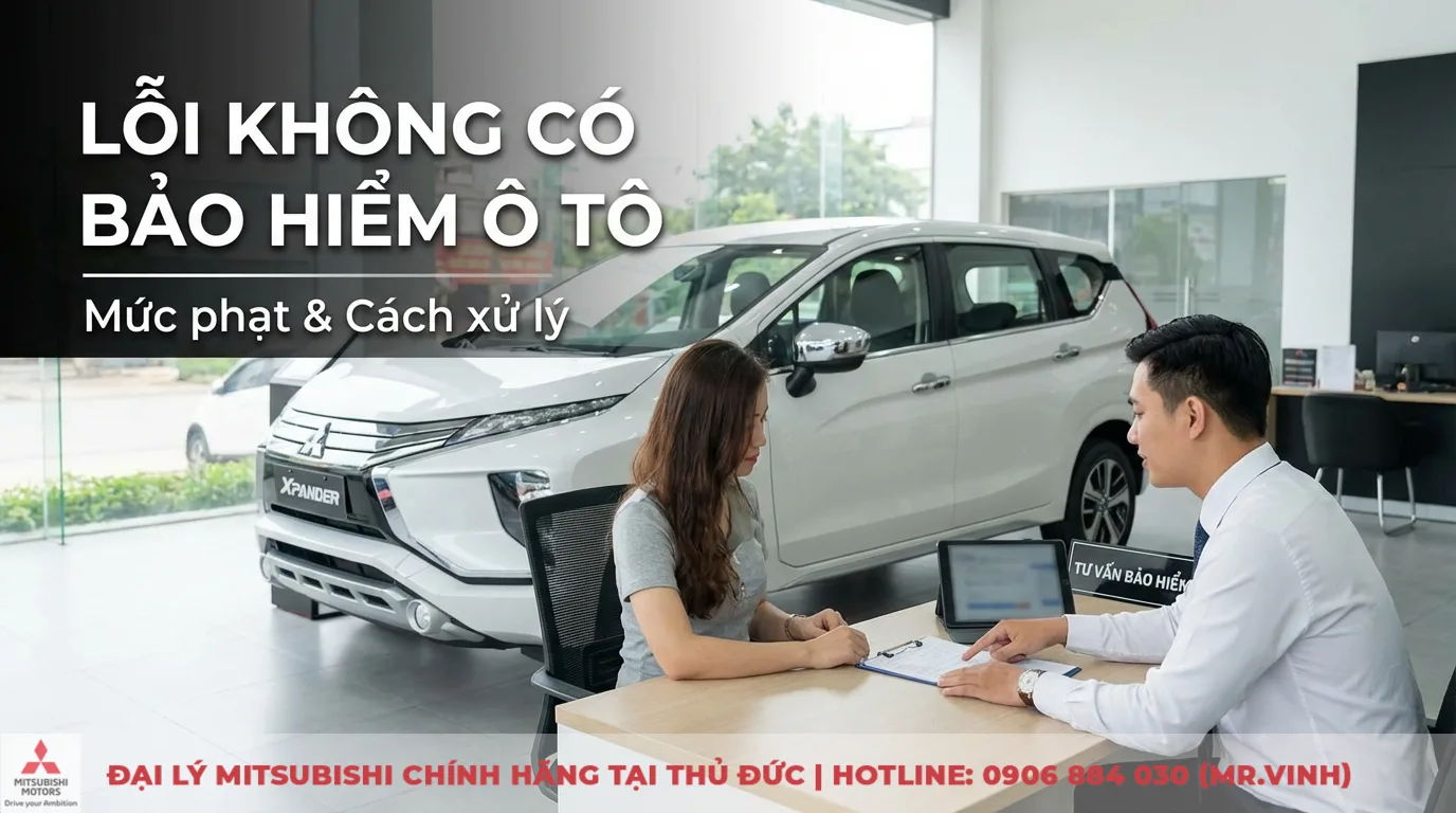 Lỗi không có bảo hiểm ô tô: Mức phạt và cách xử lý hiệu quả