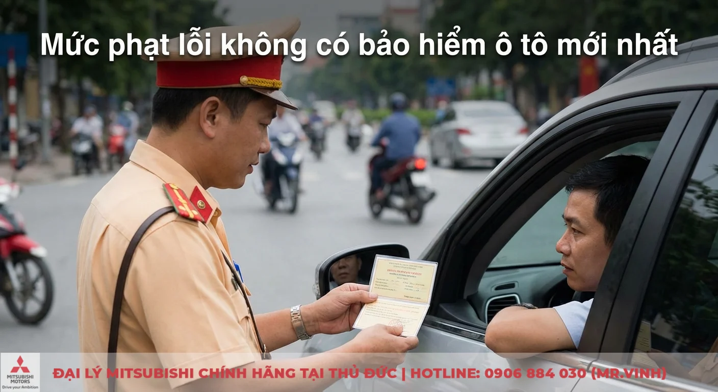 Lỗi không có bảo hiểm ô tô: Mức phạt và cách xử lý hiệu quả 2 Mức phạt lỗi không có bảo hiểm ô tô được quy định chi tiết khi cảnh sát giao thông kiểm tra giấy tờ xe, tài xế