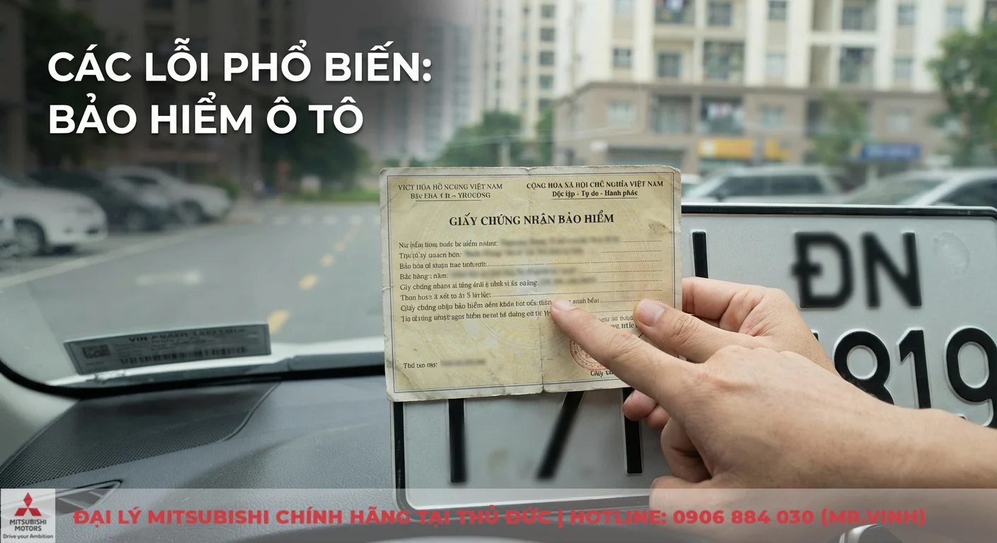 Lỗi không có bảo hiểm ô tô: Mức phạt và cách xử lý hiệu quả 3 Giấy chứng nhận bảo hiểm ô tô có sai sót thông tin như biển kiểm soát khiến nó không hợp lệ