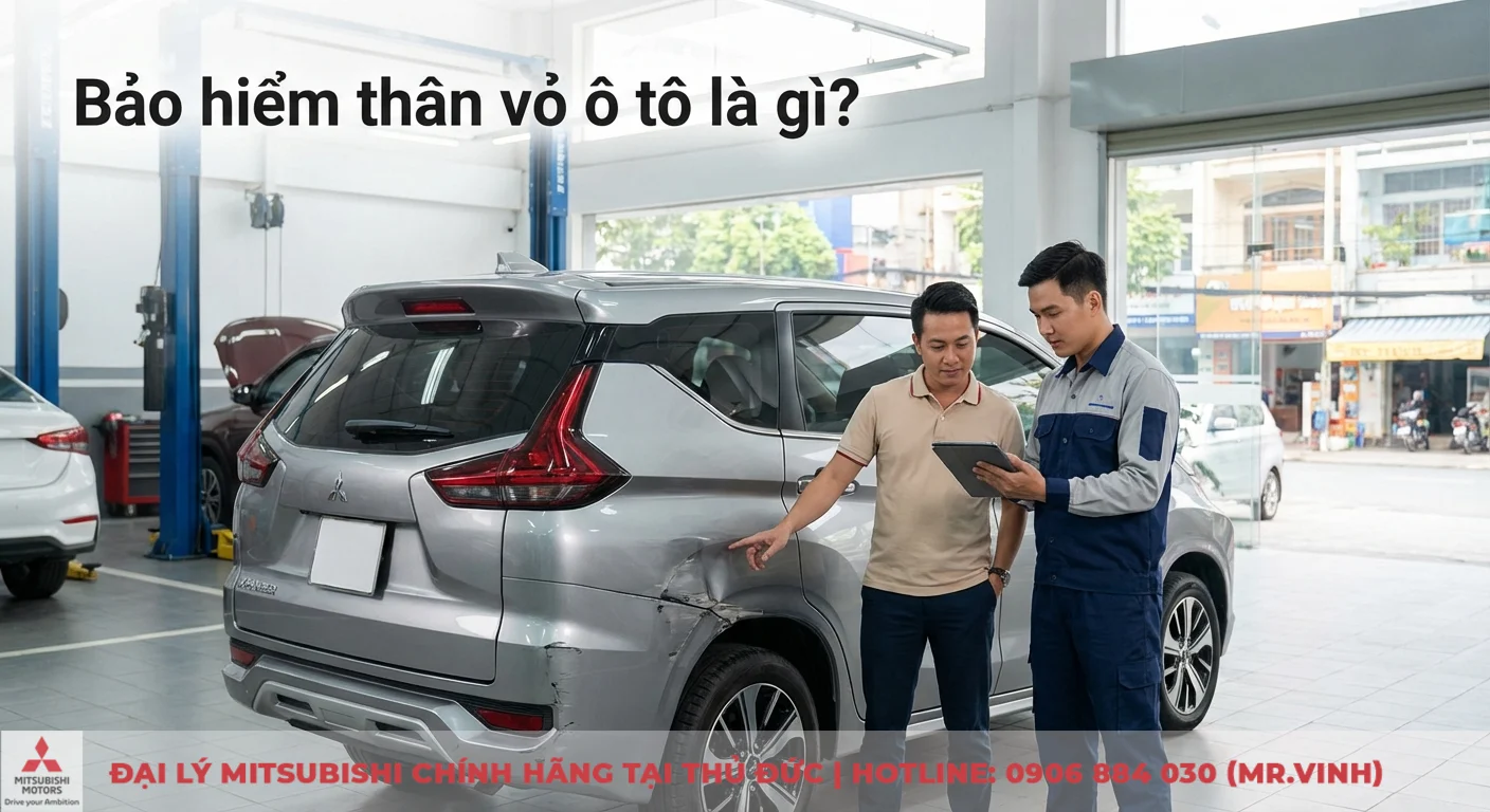 Mua bảo hiểm thân vỏ ô tô ở đâu: So sánh hãng, mua online 1 Bảo hiểm thân vỏ ô tô giúp bồi thường tổn thất vật chất như xe bị hư hỏng do va chạm được nhân viên kiểm tra tại gara