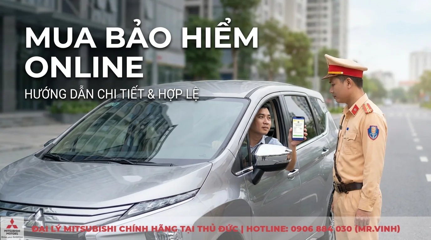 Mua bảo hiểm xe ô tô online: Hướng dẫn chi tiết, hợp lệ khi CSGT kiểm tra