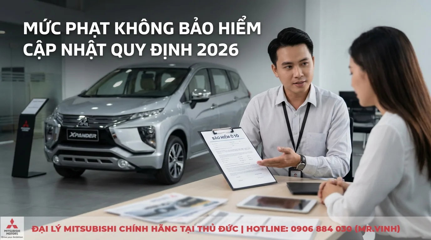 Mức phạt không có bảo hiểm xe ô tô: Cập nhật quy định 2026