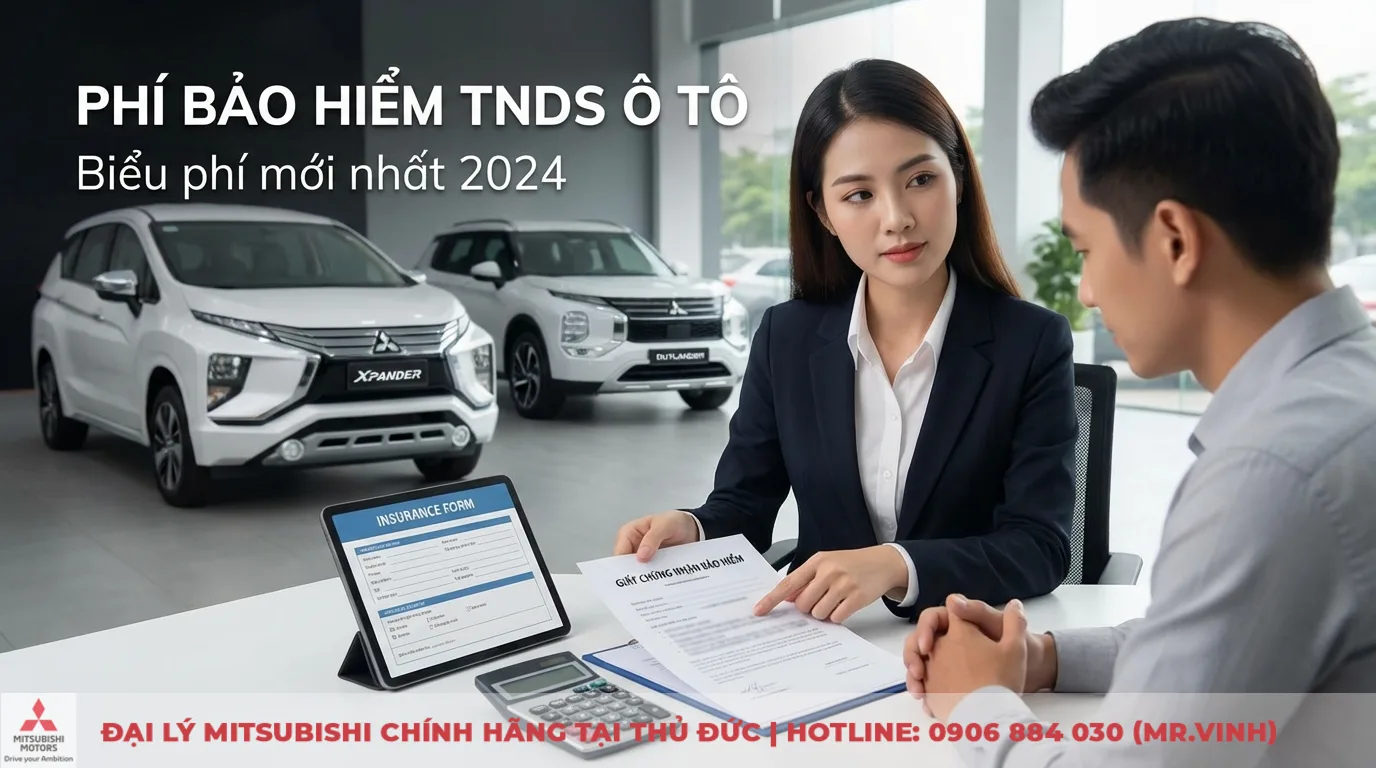 Phí bảo hiểm TNDS xe ô tô bao nhiêu? Biểu phí mới nhất 2024